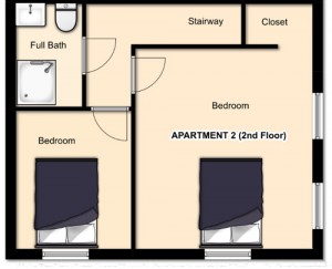 Upstairs Floorplan